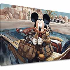 Η εικόνα στον καμβά - Mickey Mouse | διαφορετικές διαστάσεις