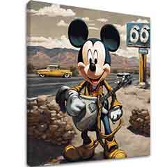 Η εικόνα στον καμβά - Mickey Mouse Country Singer | διαφορετικές διαστάσεις
