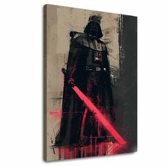 Εικόνα DARTH VADER - Σκοτεινή δύναμη σε καμβά | 100% αυθεντικό ακρυλικό ζωγραφισμένο