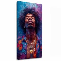 Εικόνα JIMI HENDRIX - Έκρηξη αρμονίας | 100% αυθεντικό ακρυλικό ζωγραφισμένο