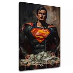 Εικόνα SUPERMAN: Money Man | Ακρυλικό λεπτομέρειες