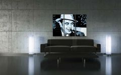 Χειροποίητη ζωγραφική POP ART AL CAPONE | διαφορετικά μεγέθη