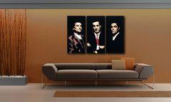 Χειροποίητος πίνακας ζωγραφικής POP ART GOODFELLAS 120x80 cm